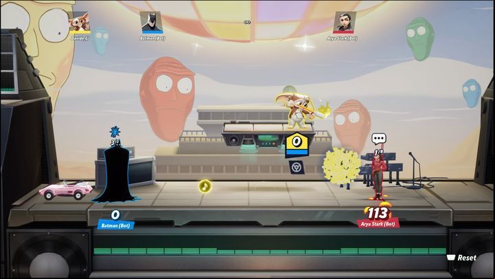 Create popcorn with a normal up attack - it will launch your opponents into the air - MultiVersus: Gizmo - how to play? - s - MultiVersus Guide
