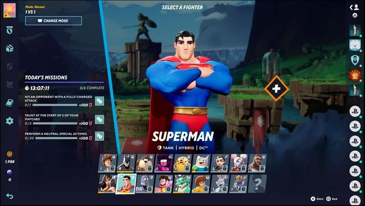 Superman has quite a lot of unique things that will allow you to better understand a Tank type character - MultiVersus: Starting character - Basics - MultiVersus Guide
