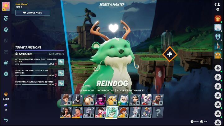 Reindog is a character who can teach you how to properly others and stay away from danger - MultiVersus: Starting character - Basics - MultiVersus Guide