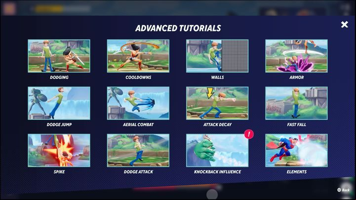 Each player must complete the basic tutorial, but it does not guarantee that you will understand all the game mechanics - MultiVersus: Beginners guide - list - Basics - MultiVersus Guide
