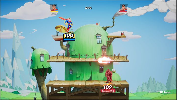 While in air, don't forget to use the ground down special, especially if you're sporting a freeze build - MultiVersus: Superman - how to play? - Tanks - MultiVersus Guide