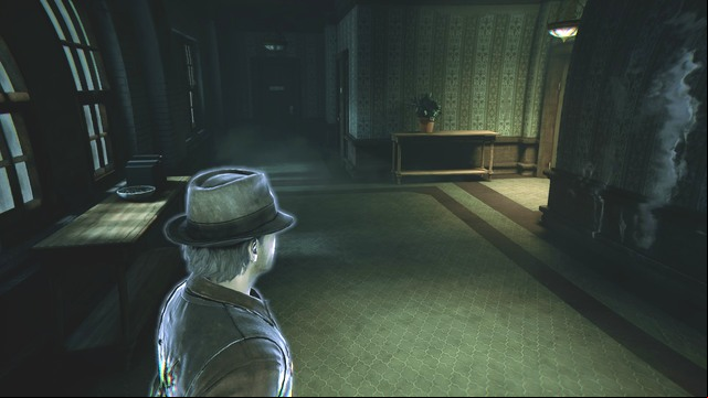 You can through walls inside the building. - Chapter 1 - New Abilities - Main investigations - Murdered: Soul Suspect - Game Guide and Walkthrough