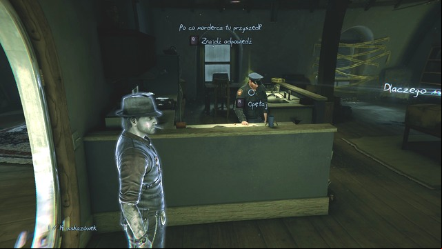 The policeman is busy watching photos. - Chapter 1 - New Abilities - Main investigations - Murdered: Soul Suspect - Game Guide and Walkthrough