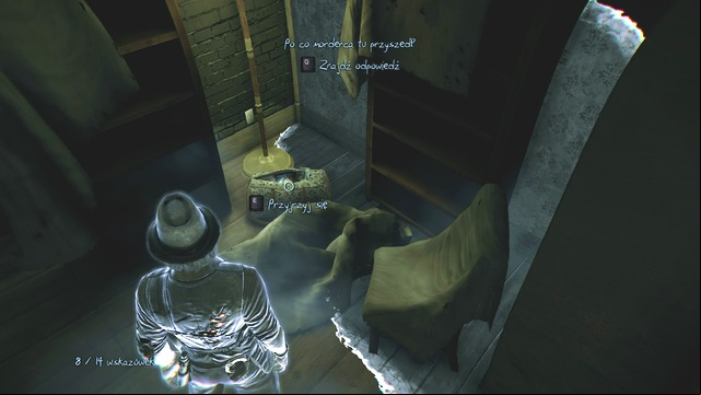 It is rude to look into someone elses bag, however, this is necessary for the investigation. - Chapter 1 - New Abilities - Main investigations - Murdered: Soul Suspect - Game Guide and Walkthrough