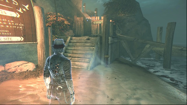 You will leave to the beach again. - Chapter 7 - Murders at the Church - Main investigations - Murdered: Soul Suspect - Game Guide and Walkthrough