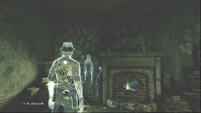 You need to get tricky again, to collect all the clues. - Chapter 8 - Bell Killers Hideout - Main investigations - Murdered: Soul Suspect - Game Guide and Walkthrough