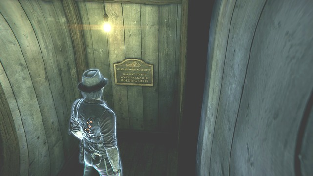 In a moment, you will get into the cellar. - Chapter 8 - Bell Killers Hideout - Main investigations - Murdered: Soul Suspect - Game Guide and Walkthrough