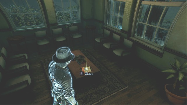 In the magazine, you find information about the Bell Killer - Chapter 5 - Small cases - Side cases - Murdered: Soul Suspect - Game Guide and Walkthrough