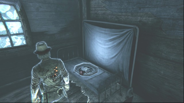 The bed looks rather Spartan. - Chapter 4 - Heirloom - Collectibles - Murdered: Soul Suspect - Game Guide and Walkthrough