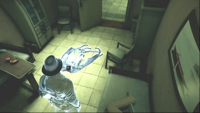 The Straightjacket is on the floor. - Chapter 5 - Man in the Box - Collectibles - Murdered: Soul Suspect - Game Guide and Walkthrough