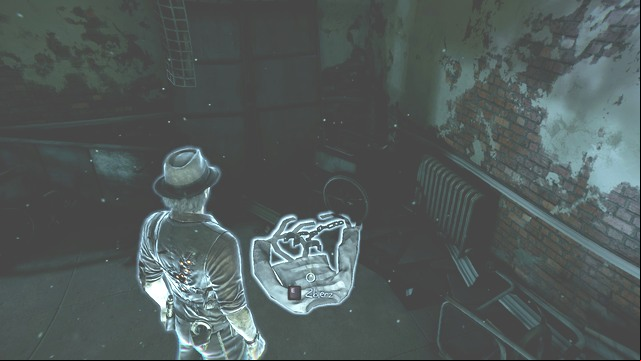 The room is veiled in darkness. - Chapter 5 - Man in the Box - Collectibles - Murdered: Soul Suspect - Game Guide and Walkthrough