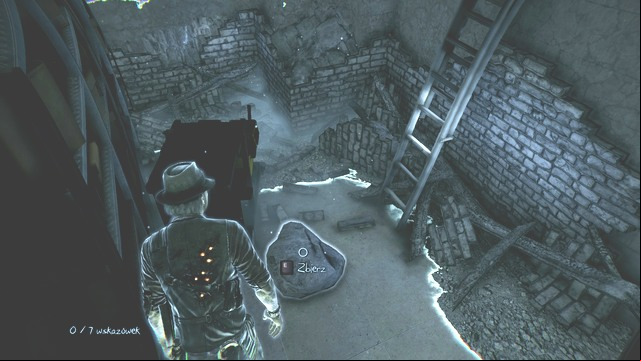 Close to the stones, there is a ladder. - Chapter 6 - Terror on the Tracks - Collectibles - Murdered: Soul Suspect - Game Guide and Walkthrough