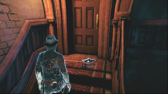 You cant go down the stairs. - Chapter 2 - Small cases - Side cases - Murdered: Soul Suspect - Game Guide and Walkthrough