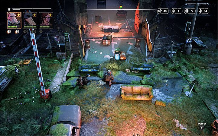 Enemies - Marauder (level 10), Sect Hunter (level 10), Brother Bodin (level 10), Sect Butcher (level 10), Sect Pyro (level 10) - The Sea Titans | Mutant Year Zero Road to Eden World Atlas - World Atlas - Mutant Year Zero Road to Eden Guide
