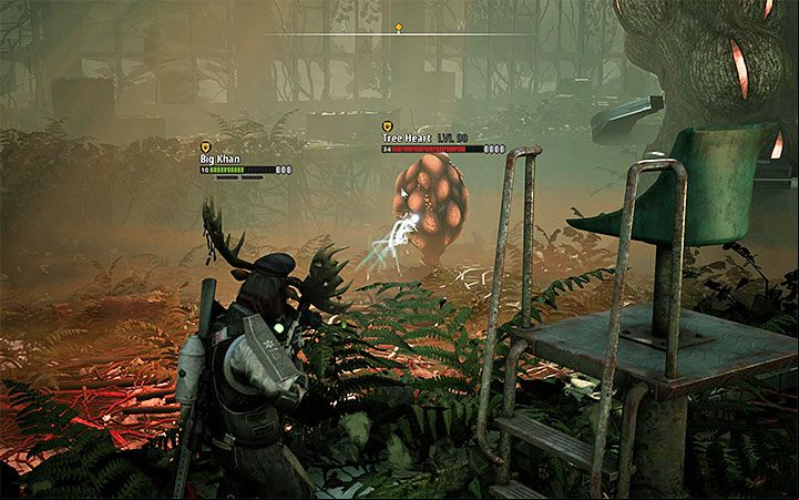 Attack the hearts only when all the main threats described above are neutralized - Garden of Jyko | World Atlas and walkthrough for Mutant Seed of Evil DLC - World Atlas - Mutant Year Zero Road to Eden Guide