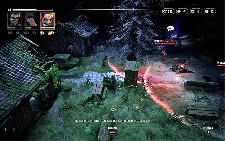 Doing a reconnaissance should be a mandatory step before the start of each battle, even if you play at the lowest difficulty level - Fighting in Mutant Year Zero Road to Eden - Basics - Mutant Year Zero Road to Eden Guide