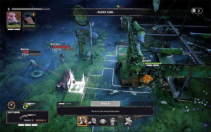 The consumption of action points functions in Mutant Year Zero on very similar principles, e - Fighting in Mutant Year Zero Road to Eden - Basics - Mutant Year Zero Road to Eden Guide