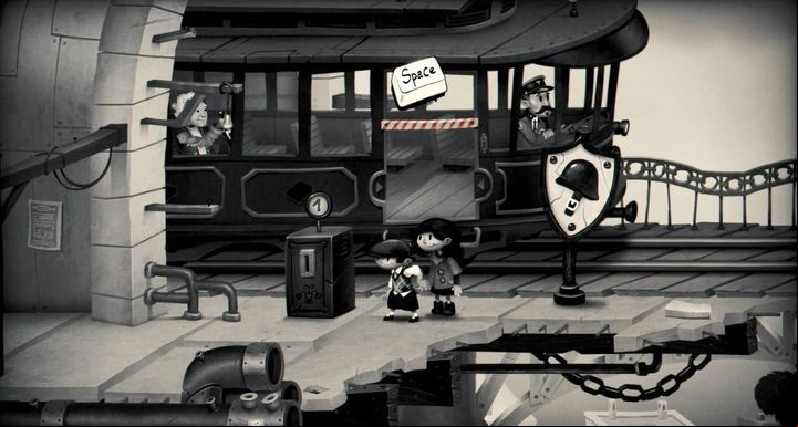 Place a coin in the number 1 box next to the heroes. - Chapter 4 - The thiefs duty - My memory of Us Walkthrough - Walkthrough - My memory of Us Guide