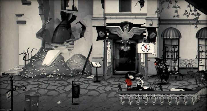 You can enter this bar only as the boy. - Chapter 8 - Changes, changes, changes - My memory of Us Walkthrough - Walkthrough - My memory of Us Guide