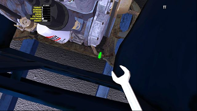 The rear screw will be in the middle - Installing the engine in the car | My Summer Car - Assembling the Satsuma car - My Summer Car Guide