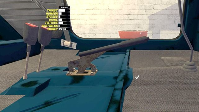 The FUEL TANK goes under the trunk - Installing the engine in the car | My Summer Car - Assembling the Satsuma car - My Summer Car Guide