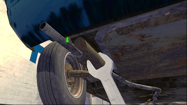 Connect the fuel filler with the FUEL TANK PIPE - Installing the engine in the car | My Summer Car - Assembling the Satsuma car - My Summer Car Guide