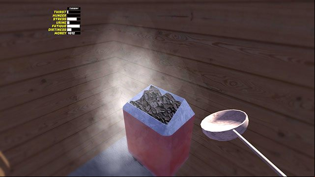 Sauna relieves stress. - Character attributes in My Summer Car - Basics - My Summer Car Guide