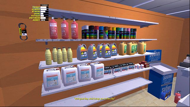 By clicking on the product, you add it to the virtual shopping cart. - Shopping in My Summer Car - Basics - My Summer Car Guide