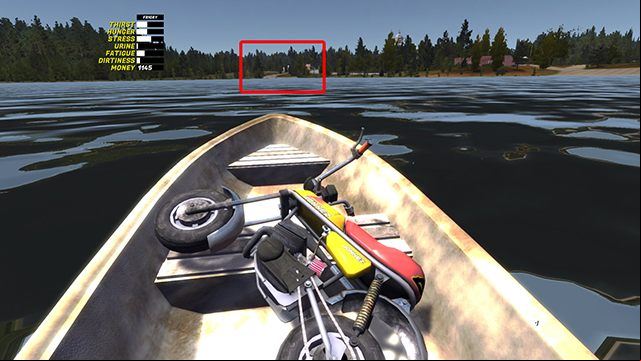 On land, get on the motorbike and go to the store - Shopping in My Summer Car - Basics - My Summer Car Guide