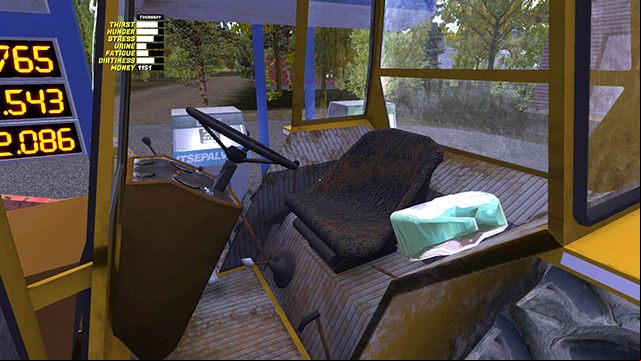 The tractor doesnt have much space for bigger purchases. - Shopping in My Summer Car - Basics - My Summer Car Guide