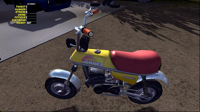 Small, but crazy. Jonnez ES is our pocket vehicle in My Summer Car. - Jonnez ES minibike | Playable vehicles in My Summer Car - Playable vehicles - My Summer Car Guide