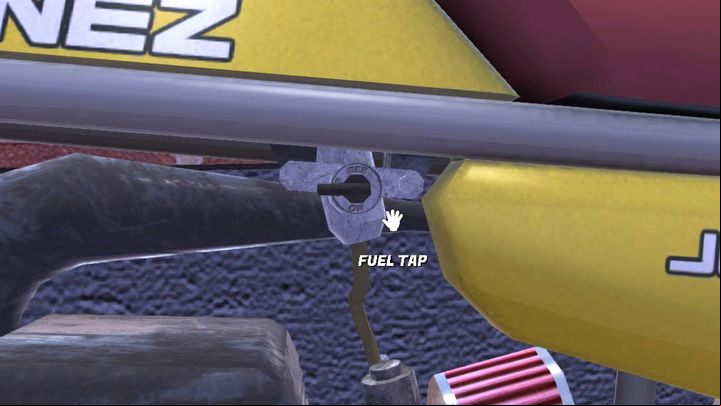 To start the engine, turn the handle to the ON position. - Jonnez ES minibike | Playable vehicles in My Summer Car - Playable vehicles - My Summer Car Guide