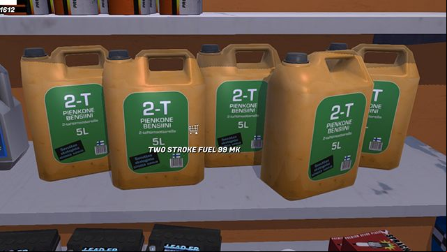2-T canisters indicate the fuel for motorbikes and boats. - Jonnez ES minibike | Playable vehicles in My Summer Car - Playable vehicles - My Summer Car Guide
