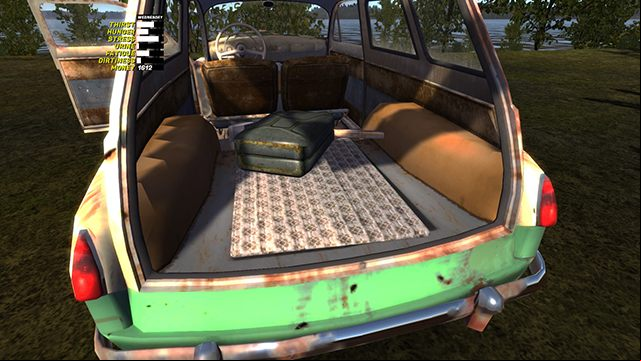 Get inside the car and press ENTER to enter driving mode - Ruscko car | Playable vehicles in My Summer Car - Playable vehicles - My Summer Car Guide