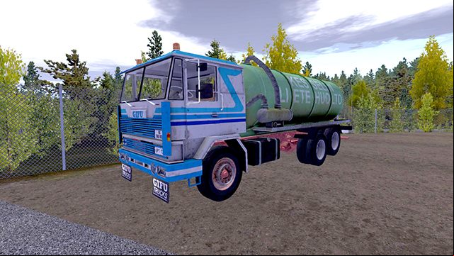 The Gifu septic tank is based on the Finnish Sisu truck - Gifu truck | Playable vehicles in My Summer Car - Playable vehicles - My Summer Car Guide
