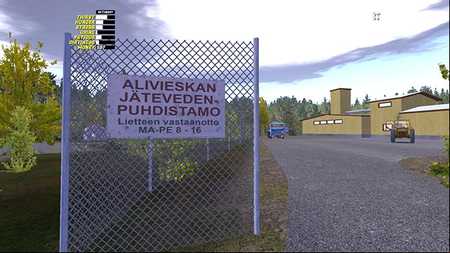 Gifu is in the town, on the territory of the waste processing plant. - Gifu truck | Playable vehicles in My Summer Car - Playable vehicles - My Summer Car Guide