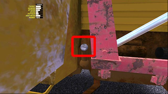Unscrew the fuel tank cover between the door and the engine section. - Kekmet tractor | Playable vehicles in My Summer Car - Playable vehicles - My Summer Car Guide