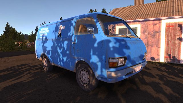 The blue van called Hayosiko is a real ghost car in My Summer Car - Hayosiko, the blue van | Playable vehicles in My Summer Car - Playable vehicles - My Summer Car Guide