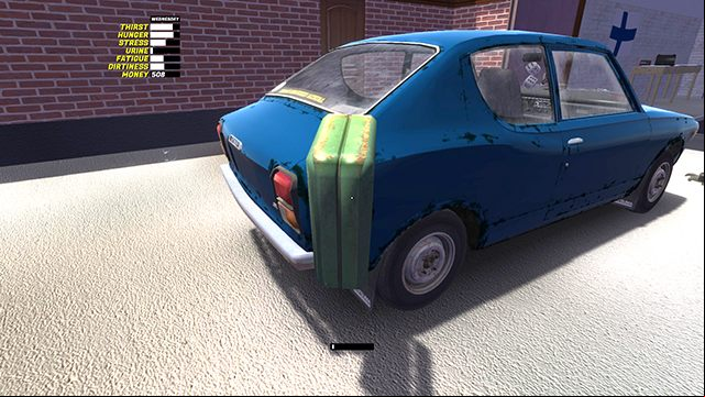 The locations for the rest of the liquids are placed under the hood - First engine start of the Satsuma car | My Summer Car - Assembling the Satsuma car - My Summer Car Guide