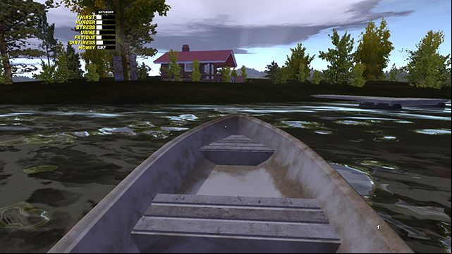 The fish trap is found at the porch of your house - How to fish in My Summer Car? - FAQ - My Summer Car Guide