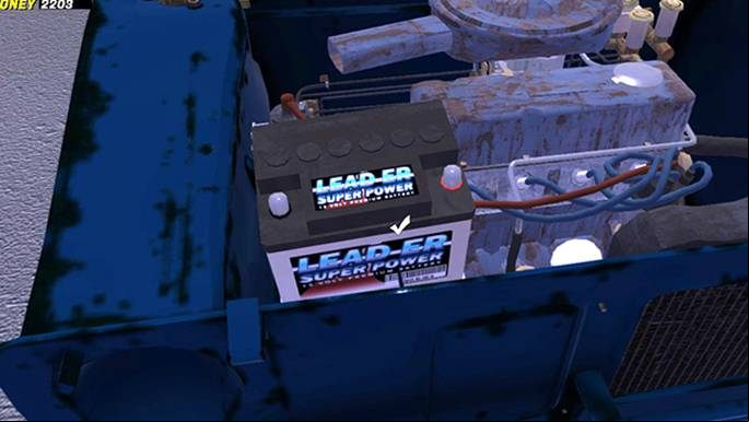 The MAIN HARNESS CONNECTOR can be found at the top of the engine compartment, on the left, when viewed from the front - Battery and electrical system installation of the Satsuma car | My Summer Car - Assembling the Satsuma car - My Summer Car Guide
