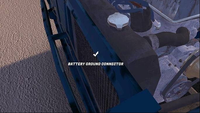 You can now tighten the bolts on the starter - the loosened 7mm and a new 5mm - Battery and electrical system installation of the Satsuma car | My Summer Car - Assembling the Satsuma car - My Summer Car Guide