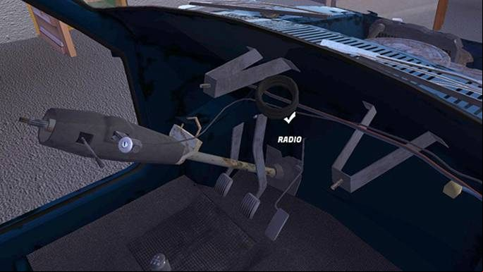 Install the DASHBOARD with two 10mm bolts - Battery and electrical system installation of the Satsuma car | My Summer Car - Assembling the Satsuma car - My Summer Car Guide
