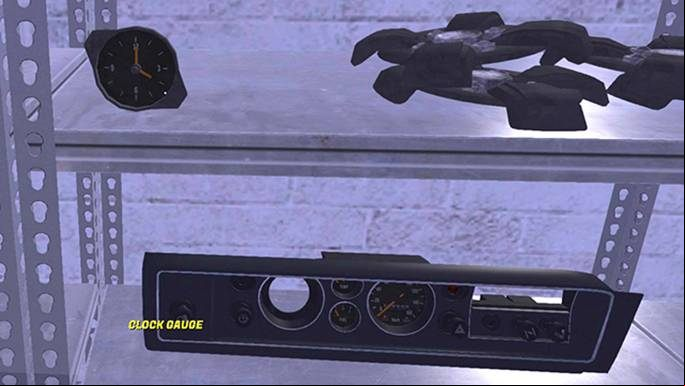 Install DASHBOARD METERS in the DASHBOARD with two 6 mm bolts - Battery and electrical system installation of the Satsuma car | My Summer Car - Assembling the Satsuma car - My Summer Car Guide
