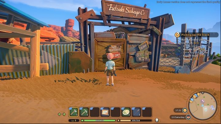 Currently, the only way to get Copper Sticks is to convert Copper Scraps in the Recycler machine - My Time at Sandrock: Picking Up the Slack - walkthrough - Main missions - My Time at Sandrock Guide, Walkthrough