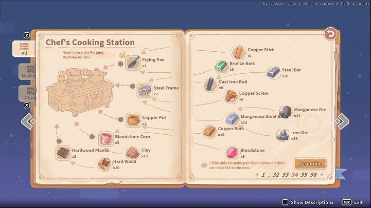 To build a Chef' - My Time at Sandrock: Cooking - Basics - My Time at Sandrock Guide, Walkthrough