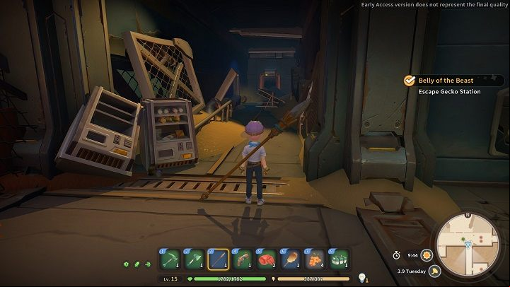 To open the next door, you will need a keycard - My Time at Sandrock: Belly of the Beast - walkthrough - Main missions - My Time at Sandrock Guide, Walkthrough