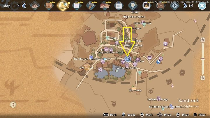 You now have 24 hours to complete the quest, so we recommend doing it right away - My Time at Sandrock: Runner-Up - walkthrough - Side missions - My Time at Sandrock Guide, Walkthrough