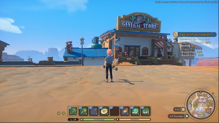 Now all you have to do is talk to Arvio to inform him about another successful package delivery - My Time at Sandrock: Delivery Expert - walkthrough - Side missions - My Time at Sandrock Guide, Walkthrough