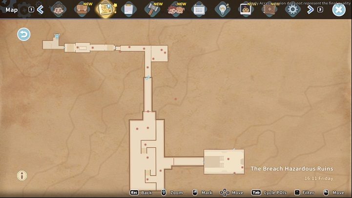 Each level consists of three layers, the last of which is small and involves defeating a miniboss - My Time at Sandrock: The Breach - Basics - My Time at Sandrock Guide, Walkthrough
